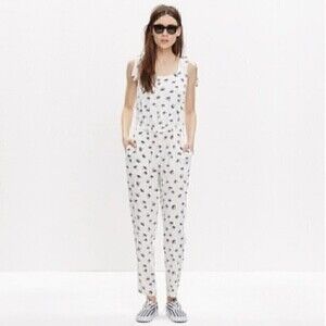 NWT Madewell Palm Tree Jumpsuit